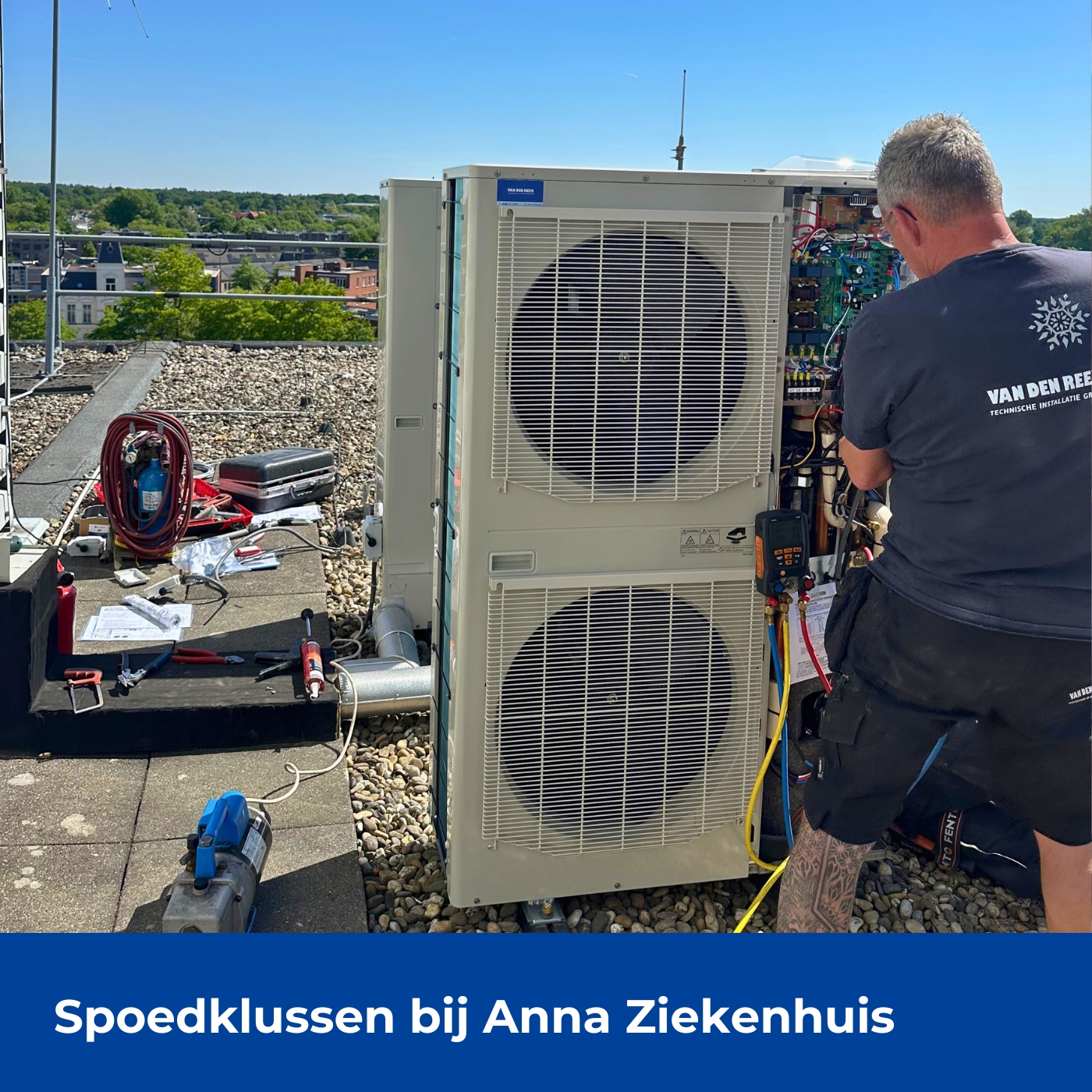 Spoedklussen bij Anna Ziekenhuis | Airconditioning, Koelinstallaties