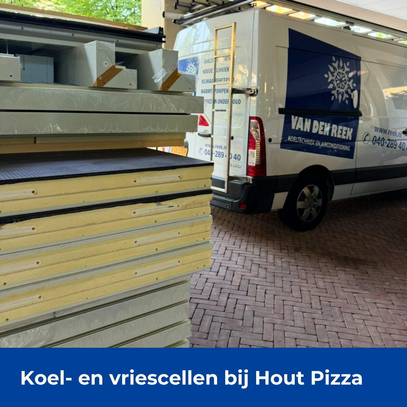 Koel- en vriescellen op maat voor Hout Pizza Eindhoven