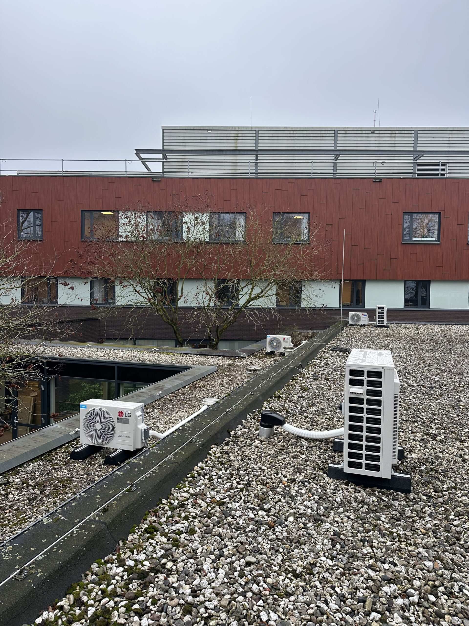 Airco installaties bij het Anna Ziekenhuis in Geldrop