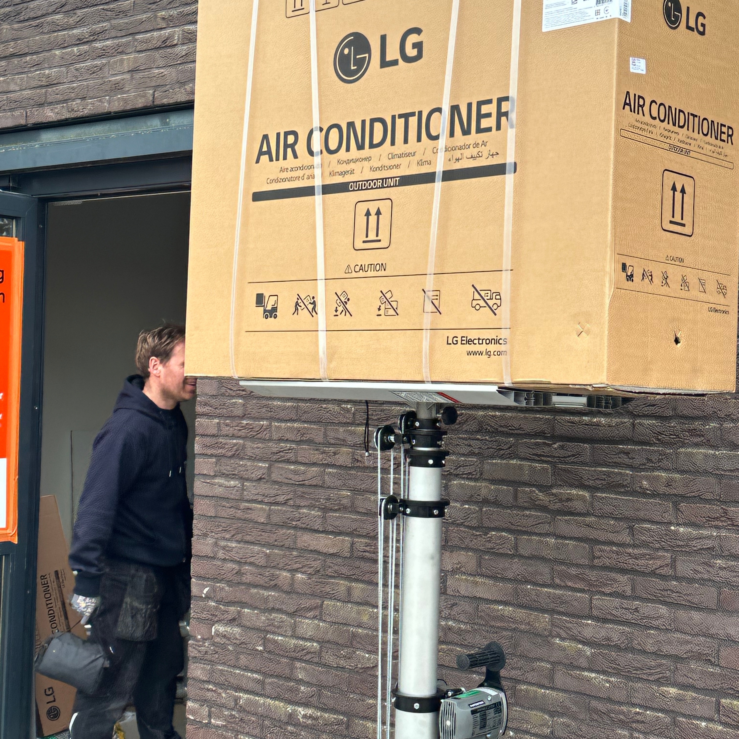 Airco installaties bij het Anna Ziekenhuis in Geldrop