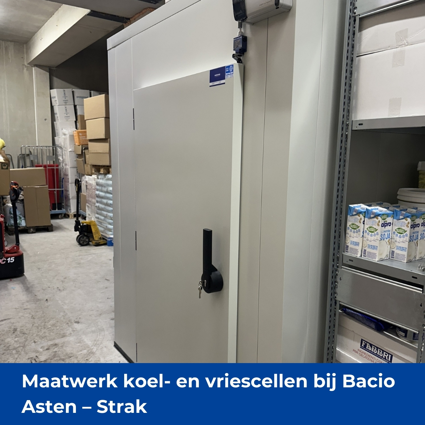 Klimaatinstallatie voor bedrijfshal