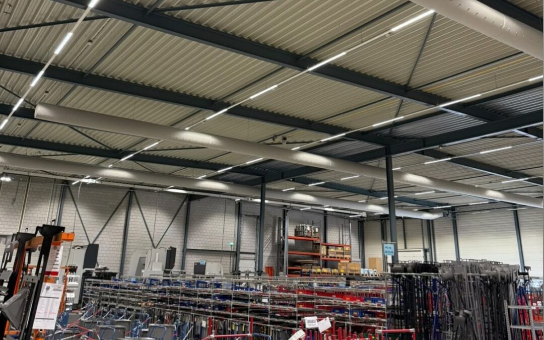 Energiezuinig verwarmen en koelen van bedrijfshallen