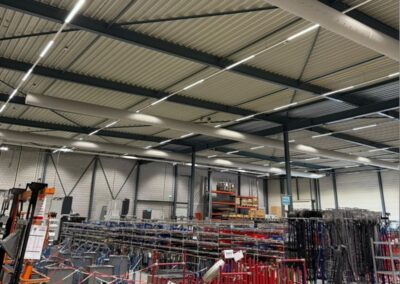 Energiezuinig verwarmen en koelen van bedrijfshallen