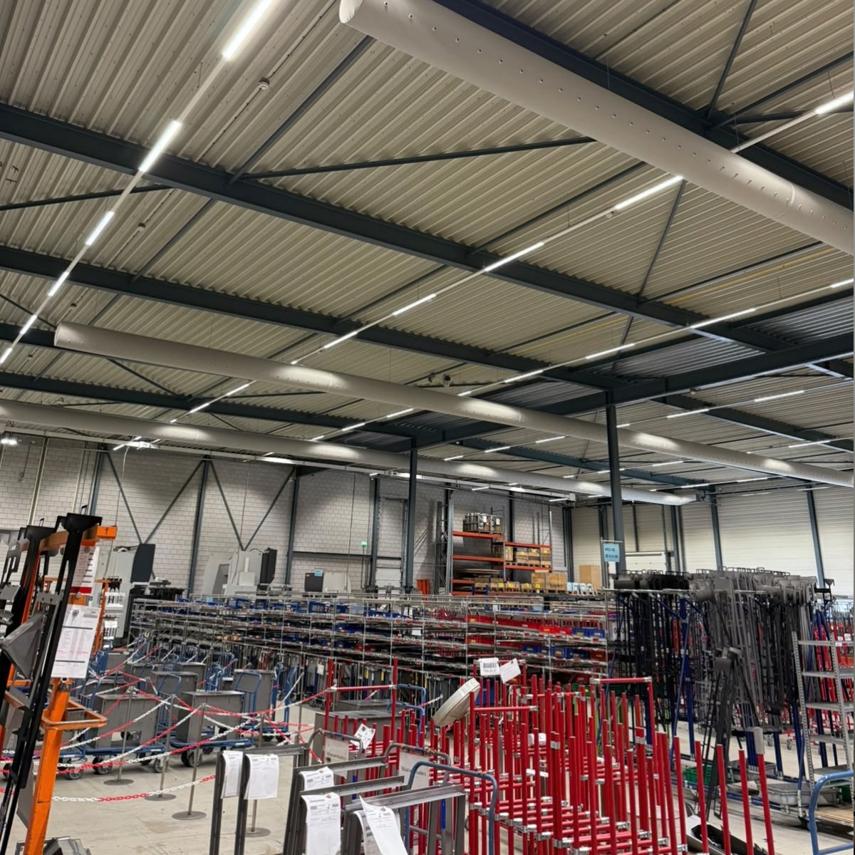 Energiezuinige bedrijfshal in Bladel